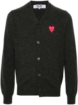 Comme Des Garçons Play: Кардиган  Heart из шерсти
