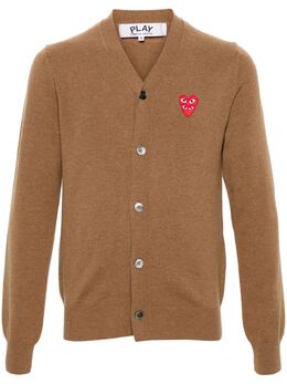 Comme Des Garçons Play: Кардиган  Heart из шерсти