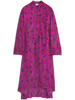 Lanvin: Плиссированное платье 