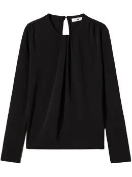 TWINSET: Драповая блуза 