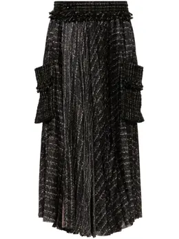 sacai: Чёрная юбка 