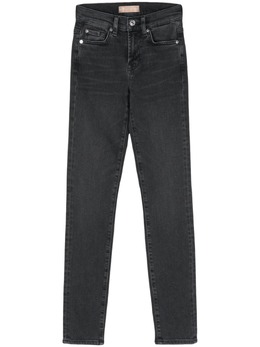 7 For All Mankind: Чёрные джинсы  Roxanne