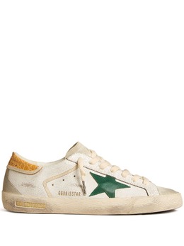 Golden Goose: Белые кроссовки  Super Star