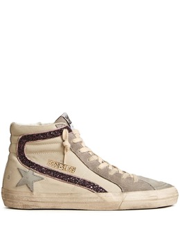 Golden Goose: Светлые кроссовки  Slide