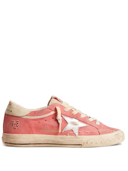Golden Goose: Розовые кроссовки  Super Star