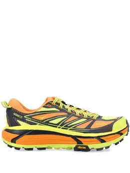 HOKA: Жёлтые кроссовки 
