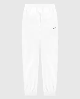 Balenciaga: Белые брюки 