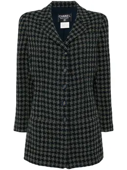 CHANEL Pre-Owned: Однобортная куртка 