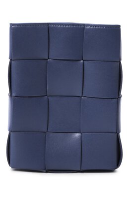 Bottega Veneta: Синяя сумка  Cassette