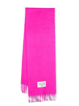 Acne Studios: Розовый шарф 