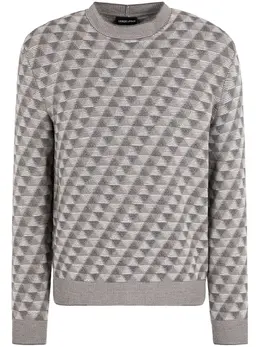 Giorgio Armani: Жаккардовый свитер 