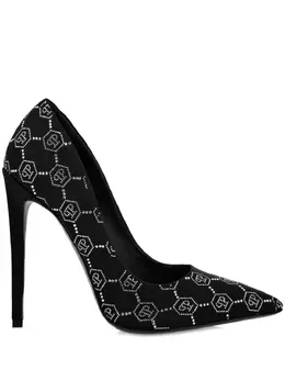 Philipp Plein: Чёрные туфли  Decollete