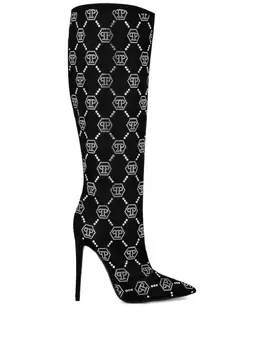 Philipp Plein: Чёрные ботинки 