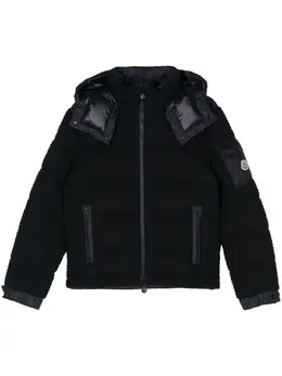 Moncler: Синяя куртка 
