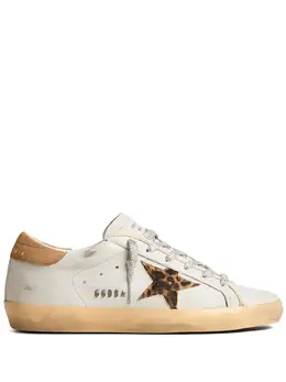 Golden Goose: Белые кроссовки  Super Star