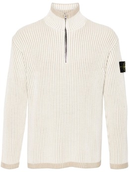 Stone Island: Светлый свитер 