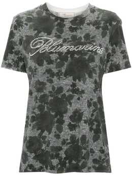Blumarine: Футболка с принтом 