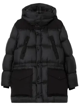 Burberry: Стёганое пальто 