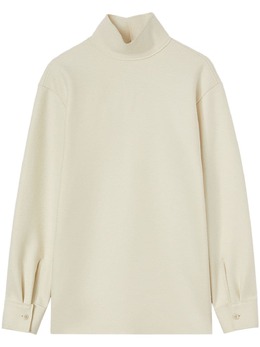 Jil Sander: Топ из шерсти 