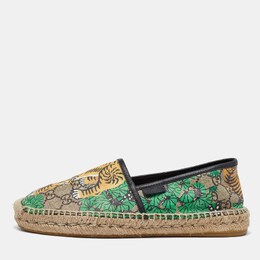 Gucci: Многоцветные мокасины 
