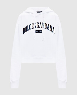 Dolce&Gabbana: Білі толстовки 