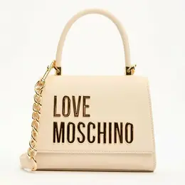 LOVE MOSCHINO: Светлая сумка 