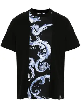 Versace Jeans Couture: Футболка с принтом 