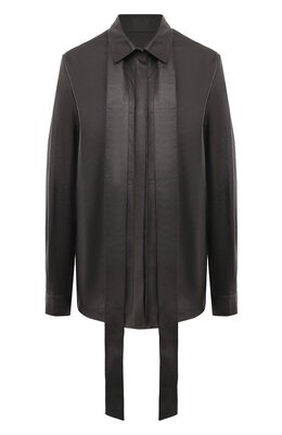Elie Saab: Блуза из экокожи 