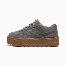 PUMA: Серые кеды  Suede