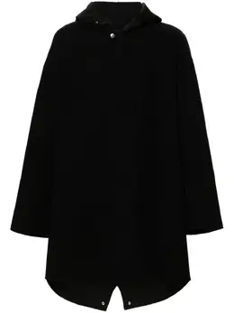 Jil Sander: Жаккардовое пальто 