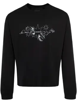 Givenchy: Футболка с принтом 
