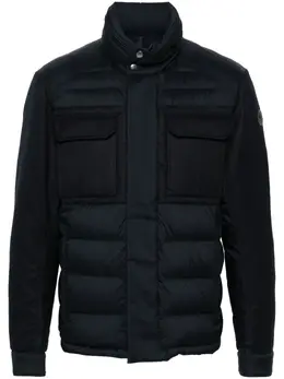 Moncler: Синяя куртка 