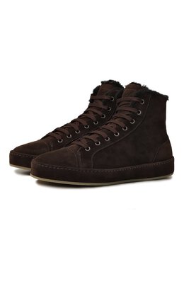 Giuseppe Zanotti Design: Коричневые кеды 