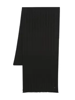 Saint Laurent: Чёрный шарф 