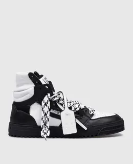 Off-White: Чёрные кроссовки 