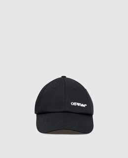 Off-White: Чорні кепки 