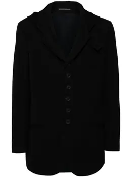 Yohji Yamamoto: Куртка с капюшоном 