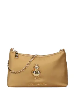 Love Moschino: Бежевая сумка 