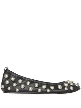 ISABEL MARANT: Чёрные балетки 
