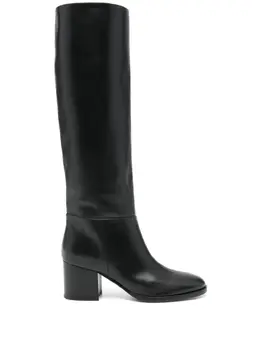Gianvito Rossi: Чёрные ботинки 