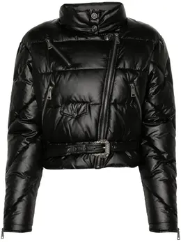 Versace Jeans Couture: Чёрная куртка 