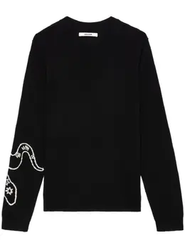 Zadig&Voltaire: Чёрный свитер  Kennedy