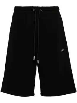 Off-White: Чёрные шорты 