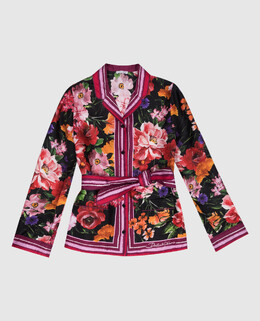 Dolce&Gabbana: Чёрная блуза 