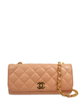 CHANEL Pre-Owned: Розовая сумка 
