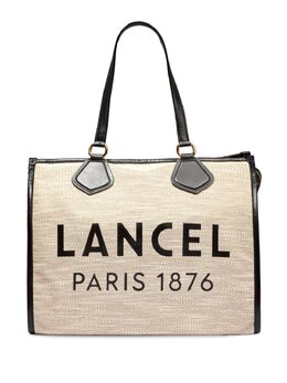 Lancel: Сумка-шоппер с принтом 