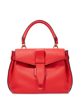 Lancel: Красная сумка-шоппер 