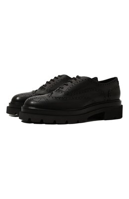Santoni: Чёрные лоферы 