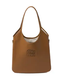 Miu Miu: Коричневая сумка 