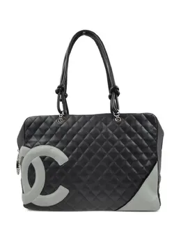 CHANEL Pre-Owned: Чёрная сумка 